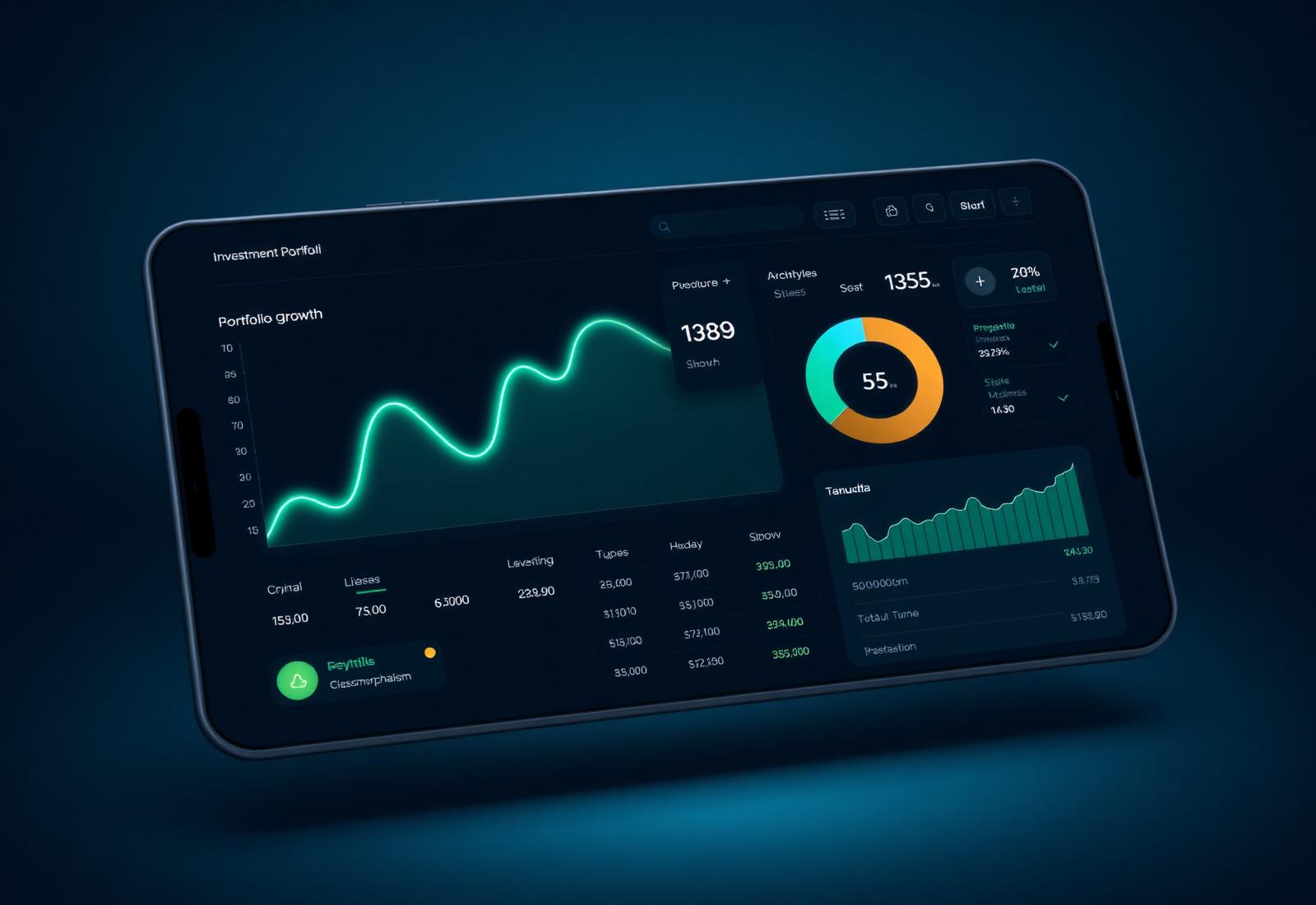 Veltor Quant portfolio dashboard preview